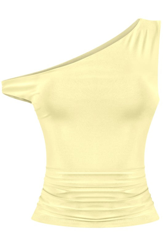 Love Letters Top in Yellow