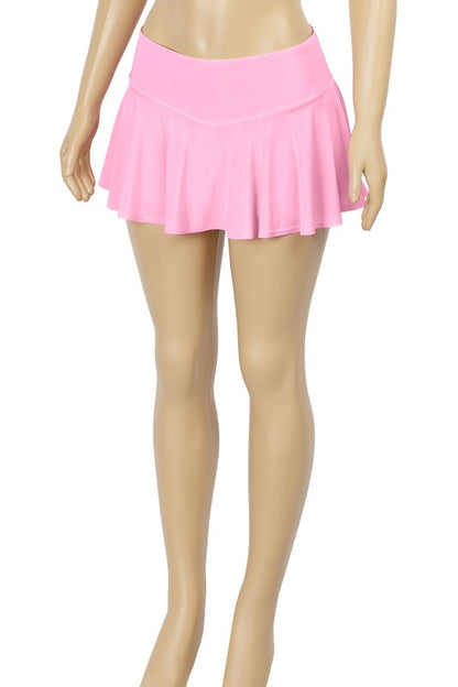 Mini Tennis Skort in Pink