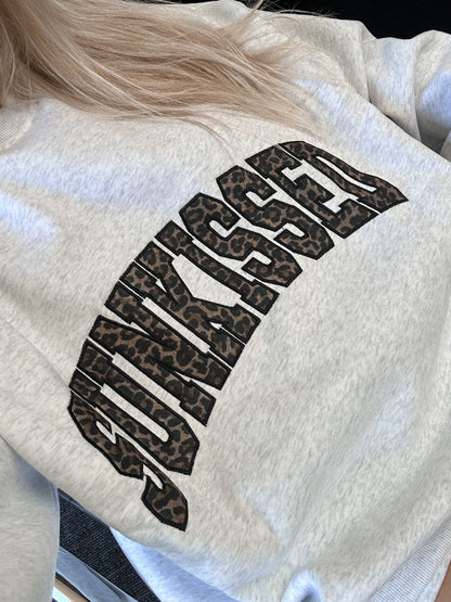 SC Leopard Print Sweatshirt