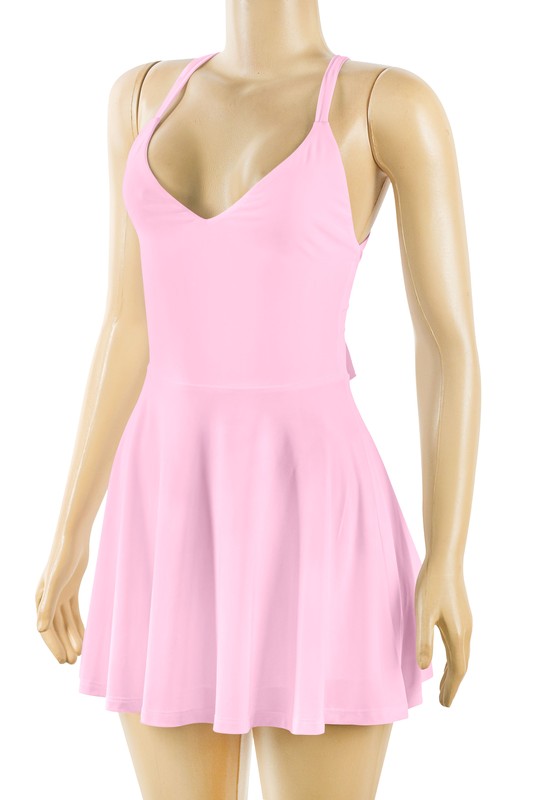 Tag, You’re It Dress in Pink